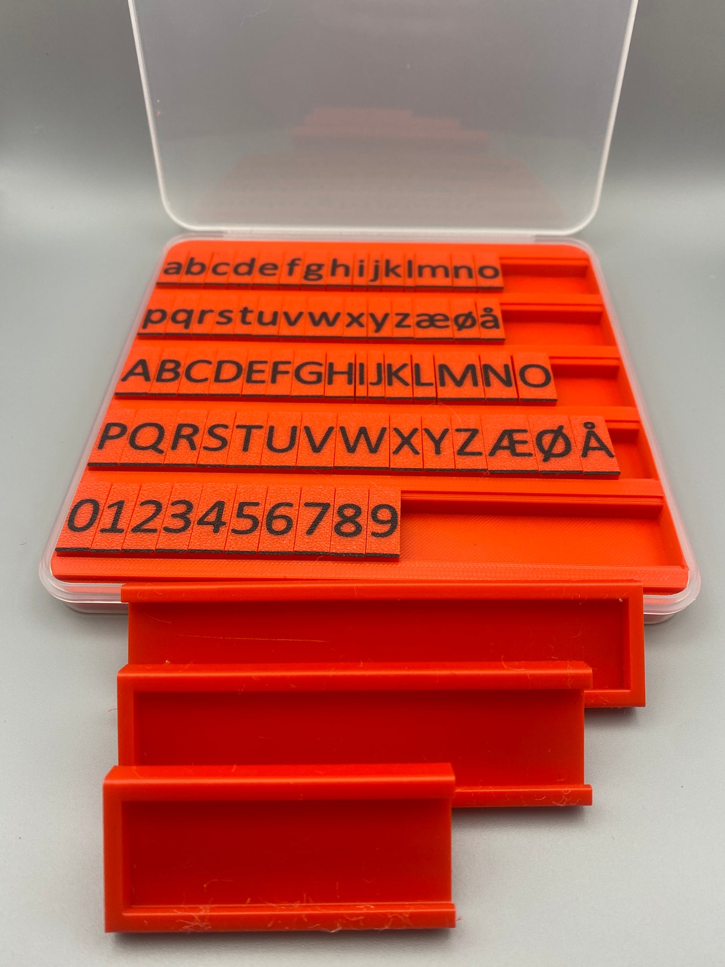 Letter Stamps – ABC Stamp Set (10mm height) – Font: Calibri