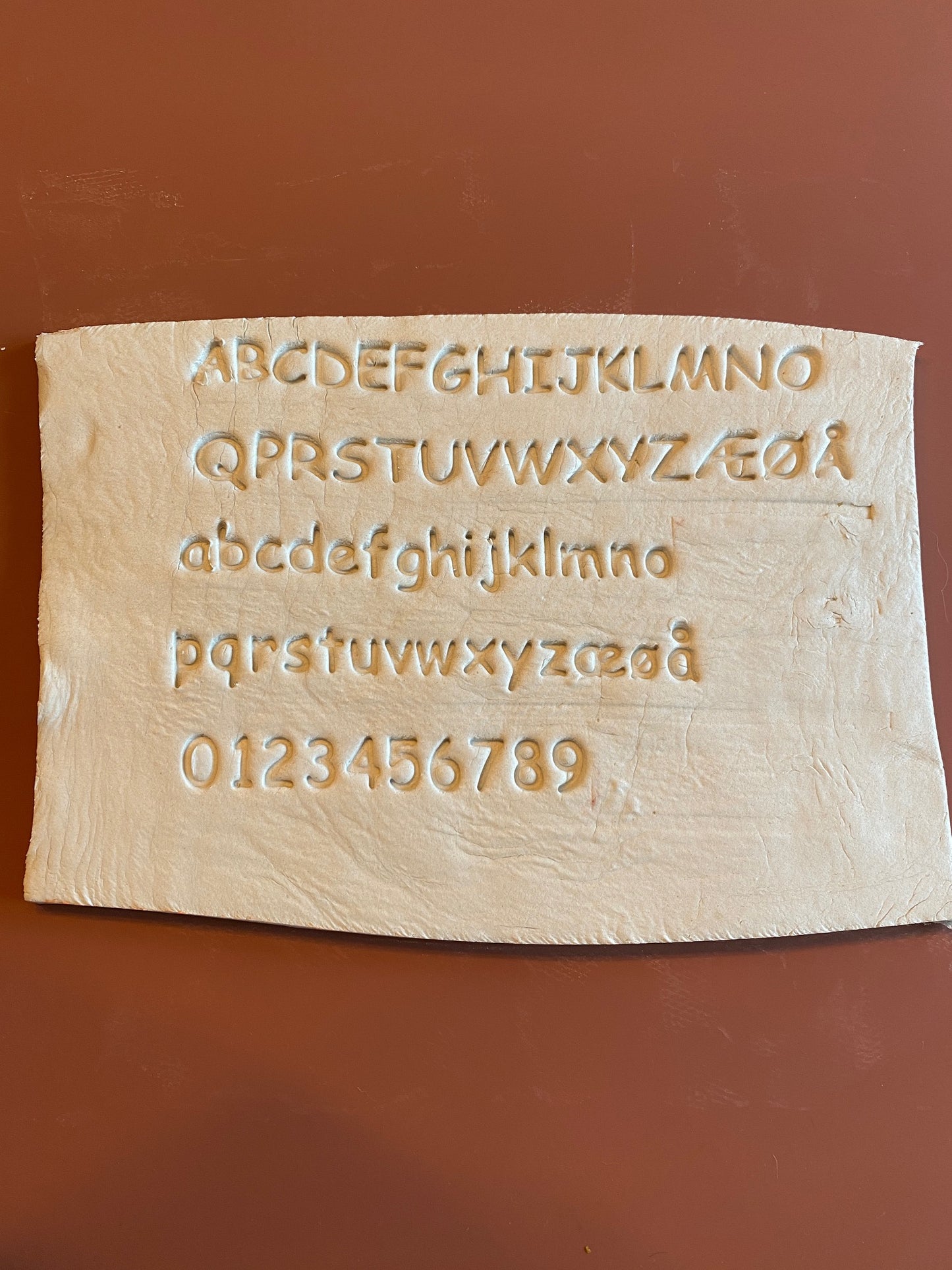 Bogstavstempler – ABC Stempelsæt (10mm højde) – Skrifttype: Comic Sans